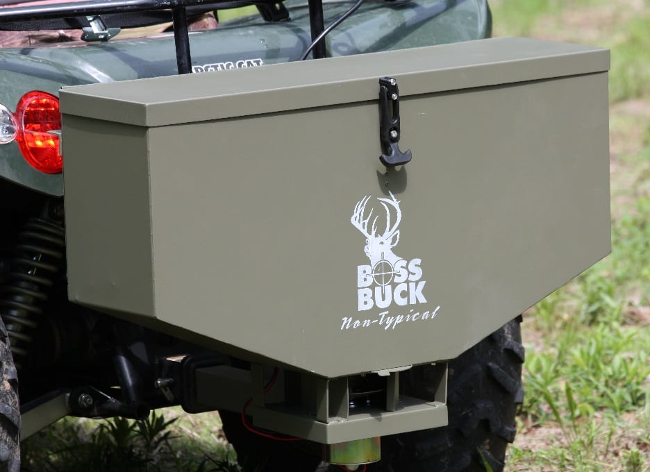 Boss Buck BB-1.80 80-Pound Capacity Non-Typical ATV Feed Spreader and Seede...