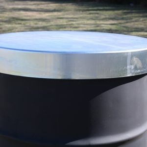 Funnel 55 Gallon Spun Steel Boss Buck