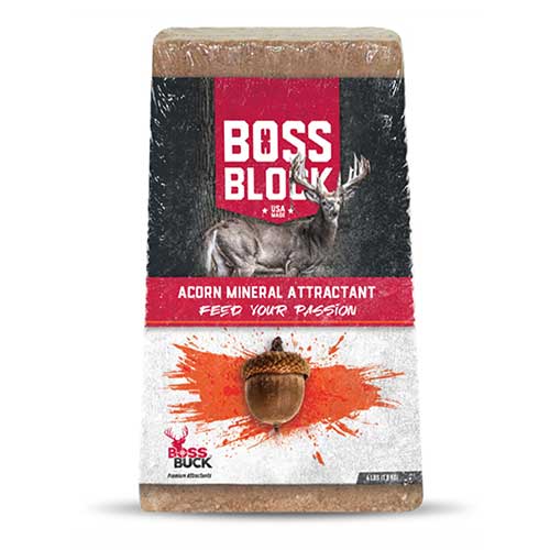 Boss Block Acorn Mineral Attractant