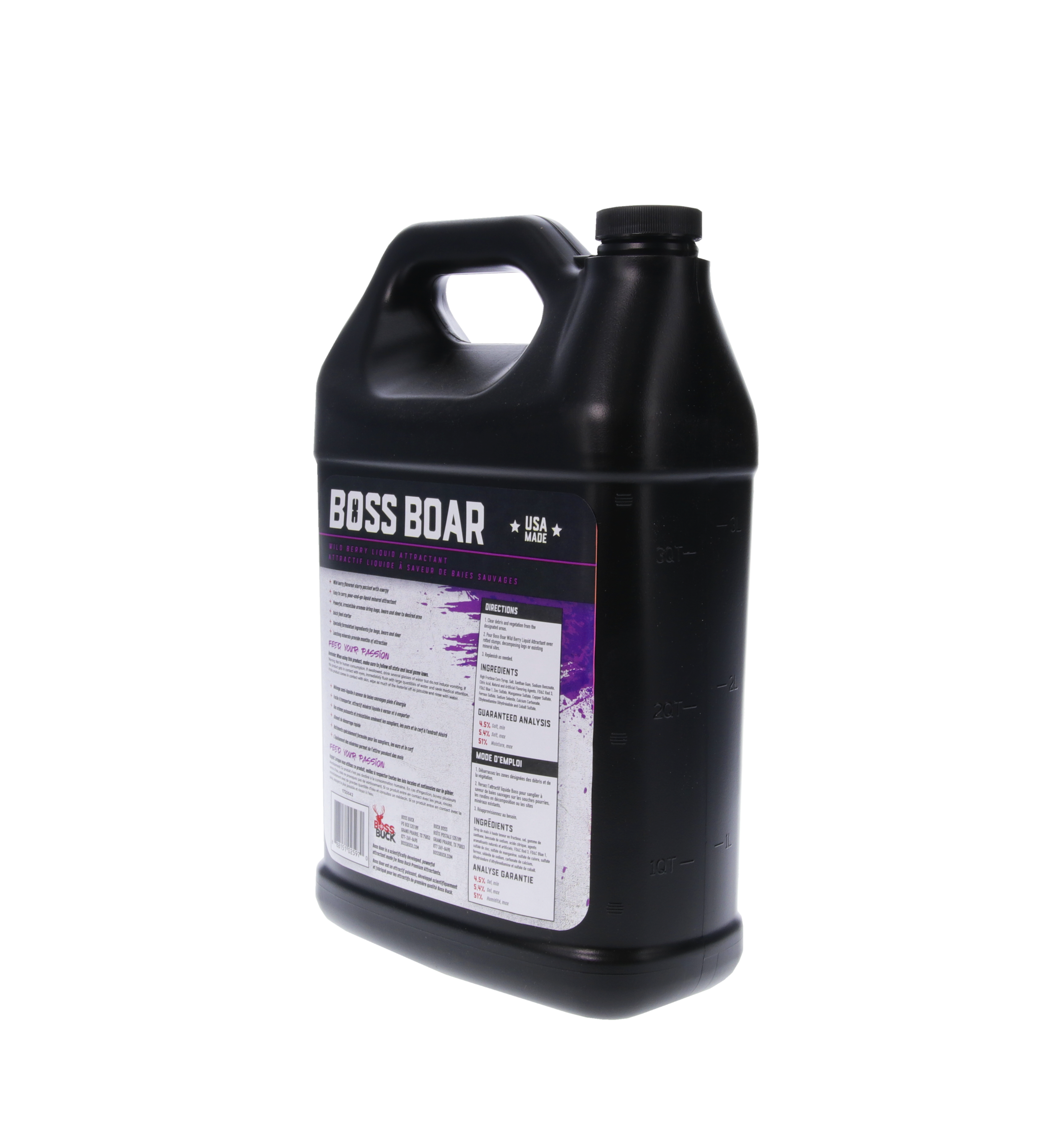 BB-SAUCE-BOAR_PKG_Open_04 Boss Boar Sweet Bery Molasses Attractant