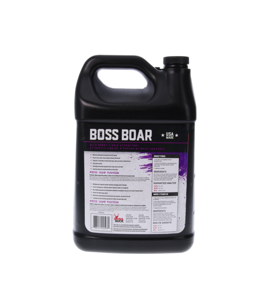 Boss Boar Sweet Bery Molasses Attractant Boss Buck
