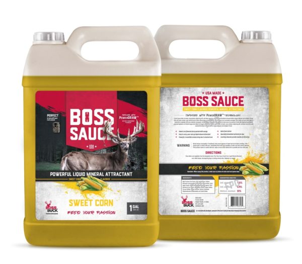 Boss Sauce Sweet Corn Liquid Mineral Attractant Boss Buck