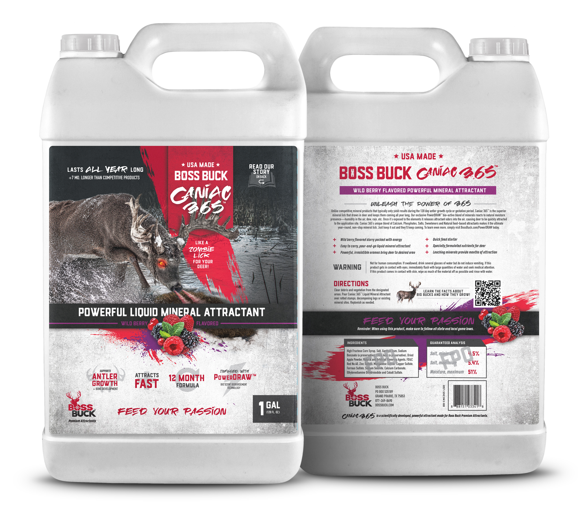 Caniac 365 Wild Berry Liquid Attractant