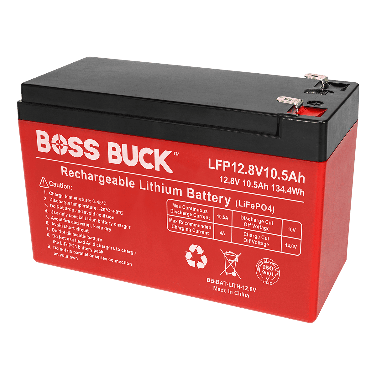 12v 10.5mah Lithium Battery